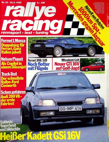 Rallye Racing 20/1988
