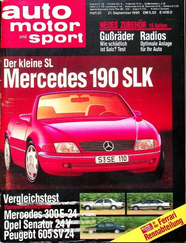 Auto Motor und Sport 20/1990