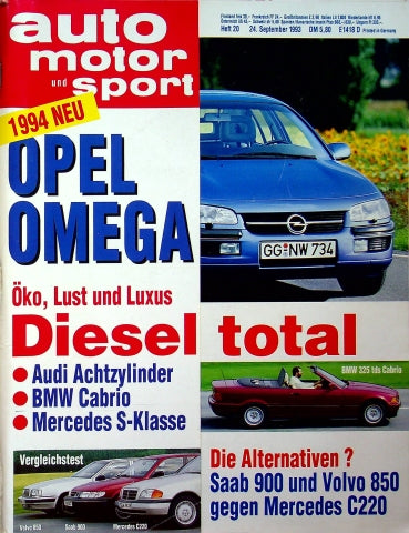 Auto Motor und Sport 20/1993