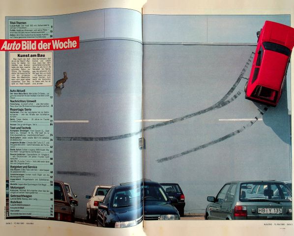 Inhaltsverzeichnis Auto Bild 20/1993