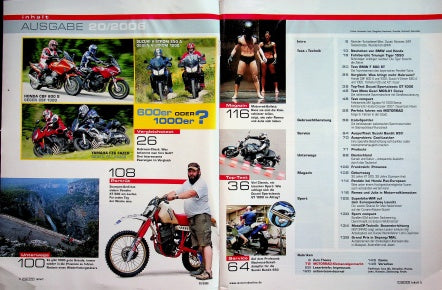 Inhaltsverzeichnis Motorrad 20/2006