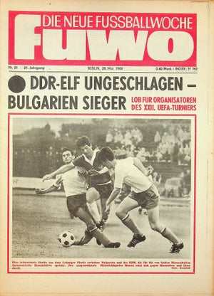 Fuwo Fussballwoche 21/1969