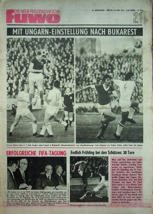 Fuwo Fussballwoche 21/1973