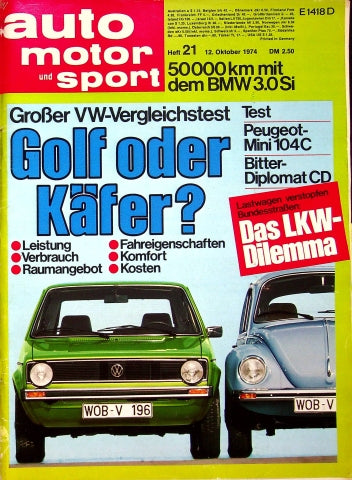 Auto Motor und Sport 21/1974