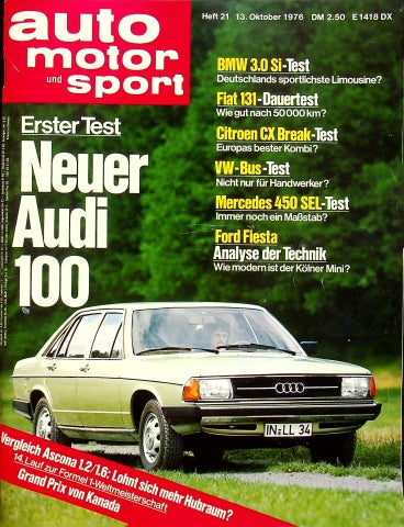 Auto Motor und Sport 21/1976