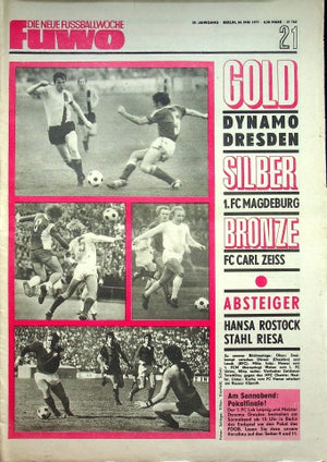 Fuwo Fussballwoche 21/1977