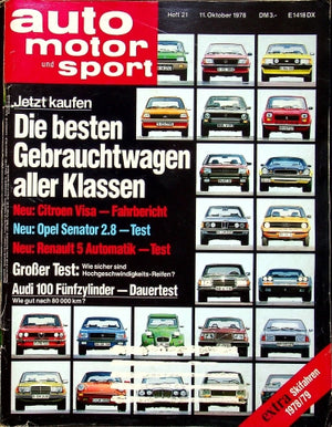 Auto Motor und Sport 21/1978