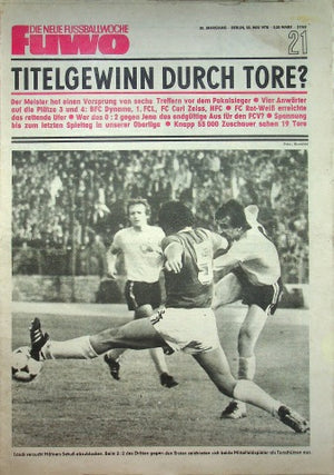 Fuwo Fussballwoche 21/1978