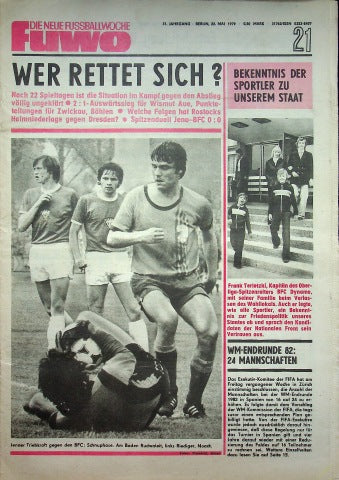 Fuwo Fussballwoche 21/1979