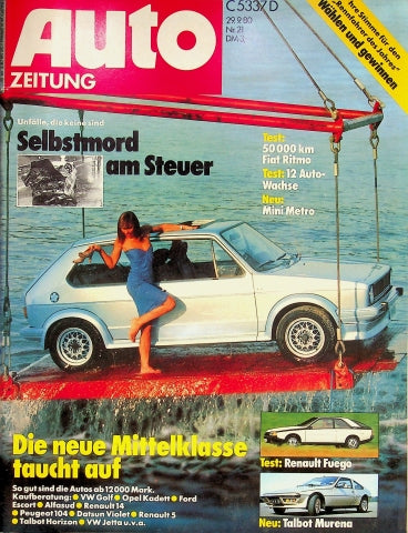 Autozeitung 21/1980