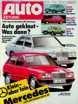 Autozeitung 21/1981