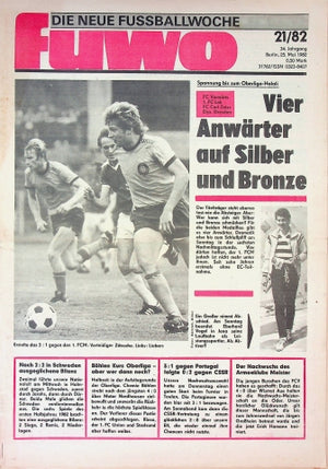 Fuwo Fussballwoche 21/1982