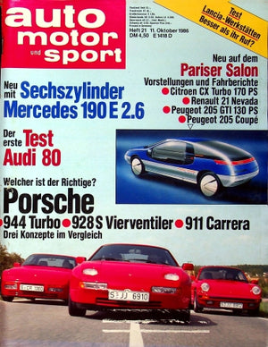Auto Motor und Sport 21/1986