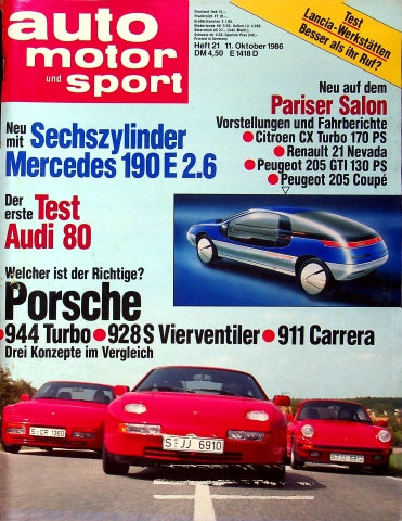 Auto Motor und Sport 21/1986
