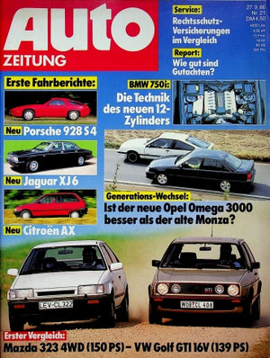 Autozeitung 21/1986
