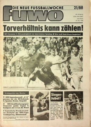 Fuwo Fussballwoche 21/1988