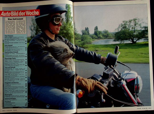 Inhaltsverzeichnis Auto Bild 21/1993