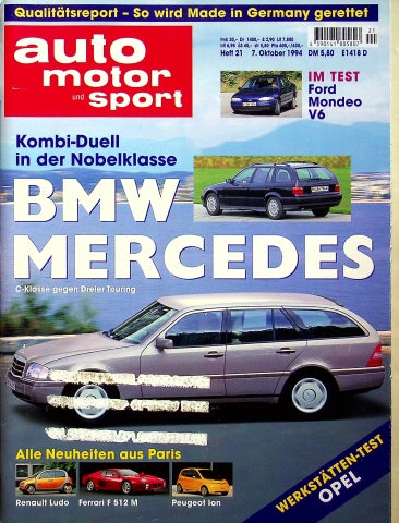 Auto Motor und Sport 21/1994