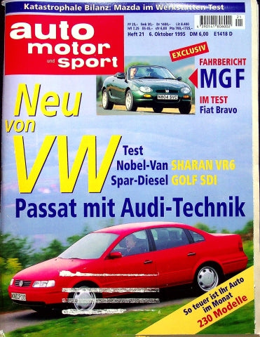 Auto Motor und Sport 21/1995