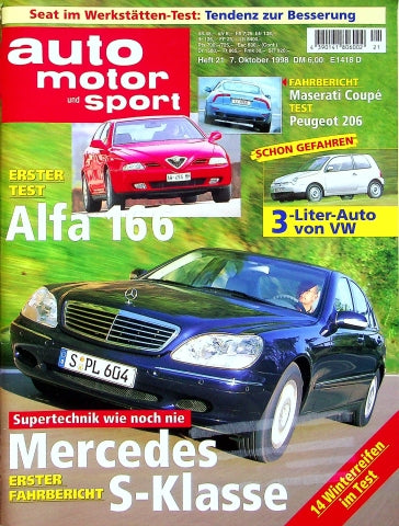 Auto Motor und Sport 21/1998