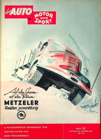 Auto Motor und Sport 22/1954