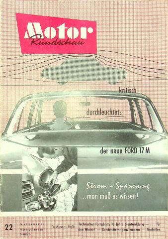 Motor Rundschau 22/1960
