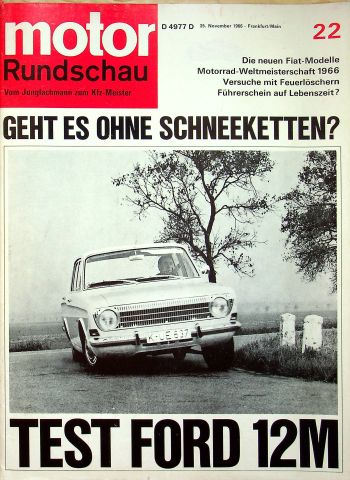 Motor Rundschau 22/1966