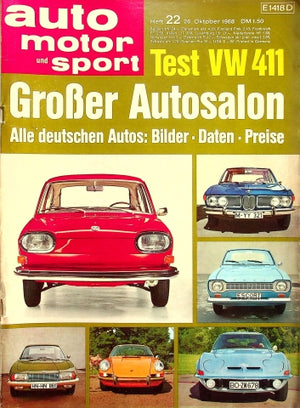 Auto Motor und Sport 22/1968