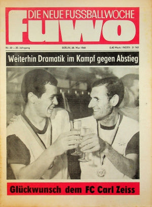 Fuwo Fussballwoche 22/1968