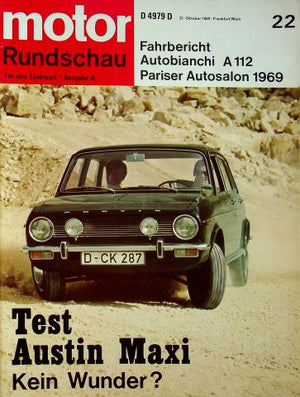 Motor Rundschau 22/1969