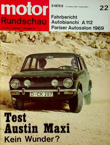Motor Rundschau 22/1969