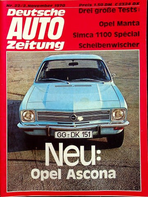 Autozeitung 22/1970