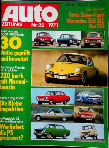 Autozeitung 22/1971