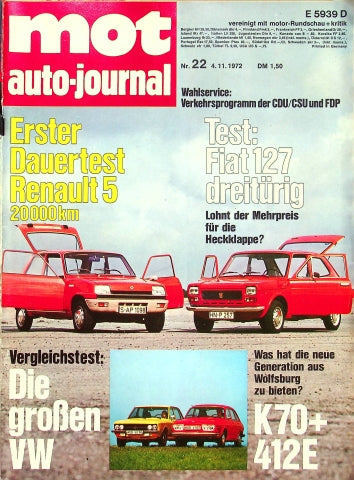 MOT 22/1972