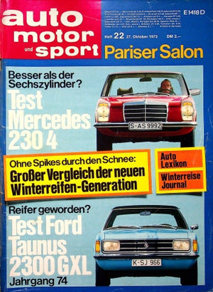 Auto Motor und Sport 22/1973