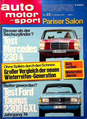 Auto Motor und Sport 22/1973