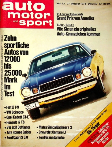 Auto Motor und Sport 22/1976