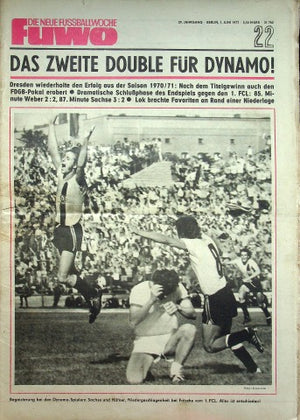 Fuwo Fussballwoche 22/1977