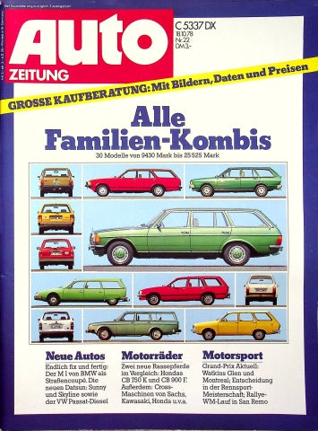 Autozeitung 22/1978