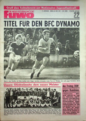 Fuwo Fussballwoche 22/1979