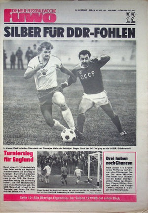 Fuwo Fussballwoche 22/1980