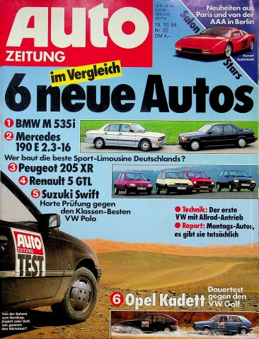 Autozeitung 22/1984
