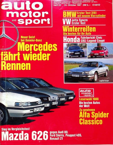 Auto Motor und Sport 22/1987