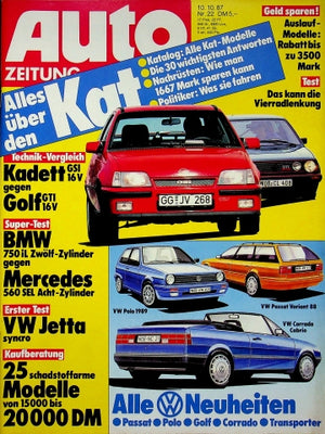 Autozeitung 22/1987