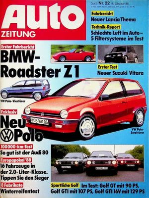 Autozeitung 22/1988