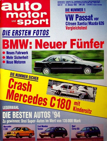 Auto Motor und Sport 22/1993