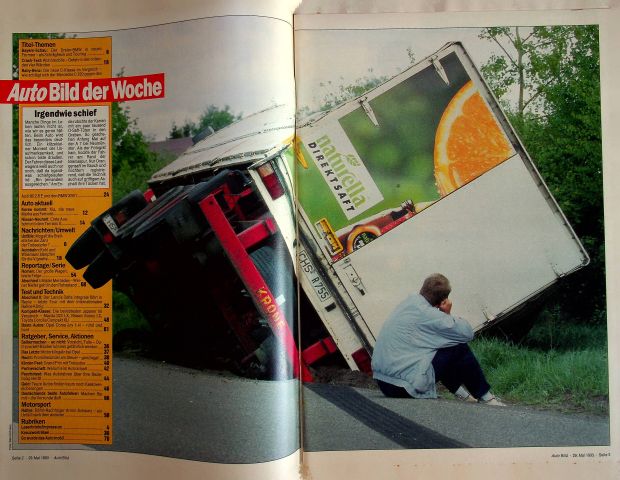 Inhaltsverzeichnis Auto Bild 22/1993