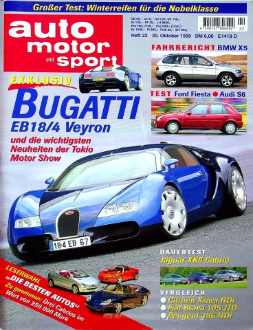 Auto Motor und Sport 22/1999