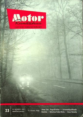 Motor Rundschau 23/1958