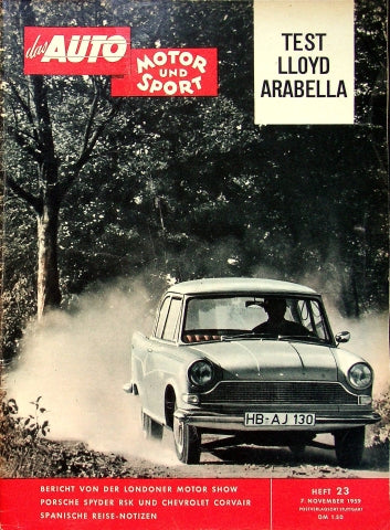 Auto Motor und Sport 23/1959